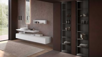Mobili da Bagno con Maniglia a Gola